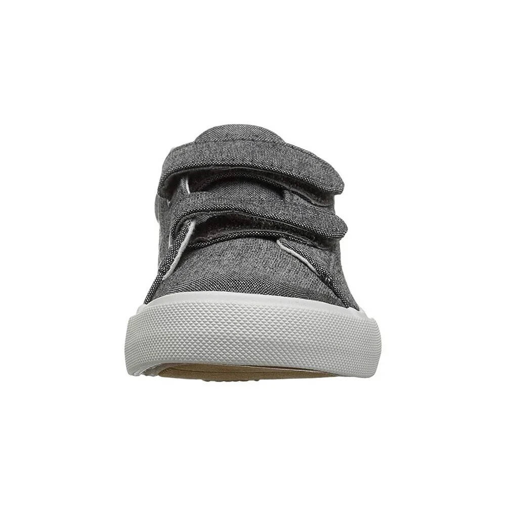 Polo Ralph Lauren Easten EZ Sneakers Kids 4.5 Gray Comfort Casual Shoes RHS4767